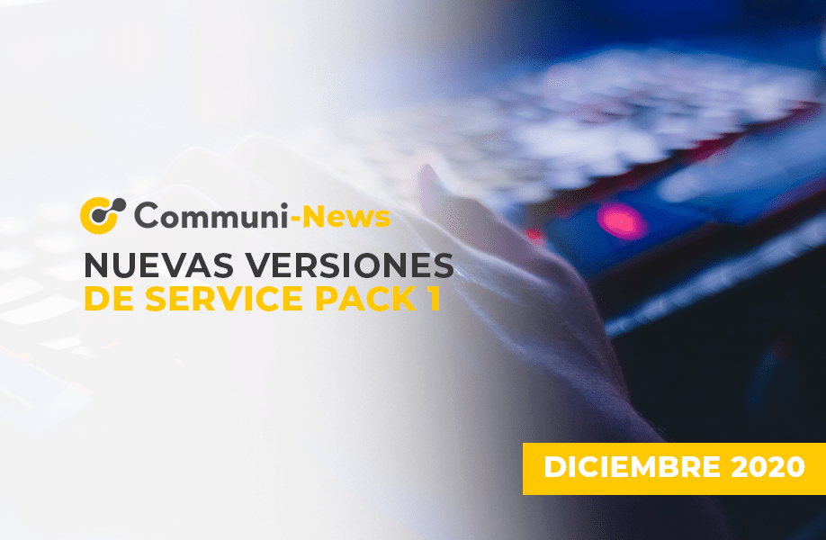 Nuevas versiones de Service Pack 1